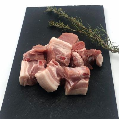 Costilla cerdo troceada